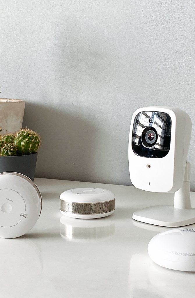 A bunch of smart home devices